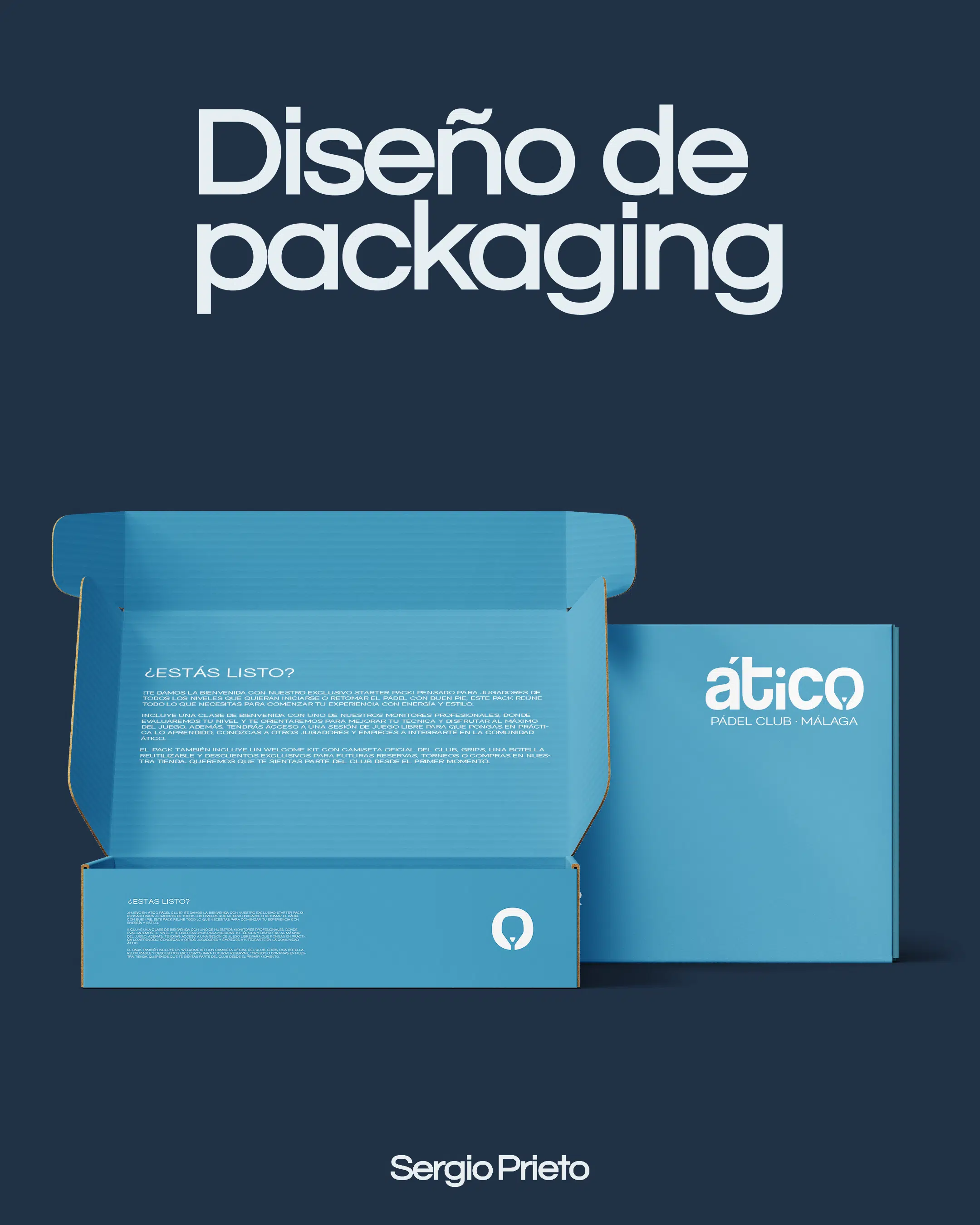 Ejemplo de diseño de packaging para productos con propuesta visual completa